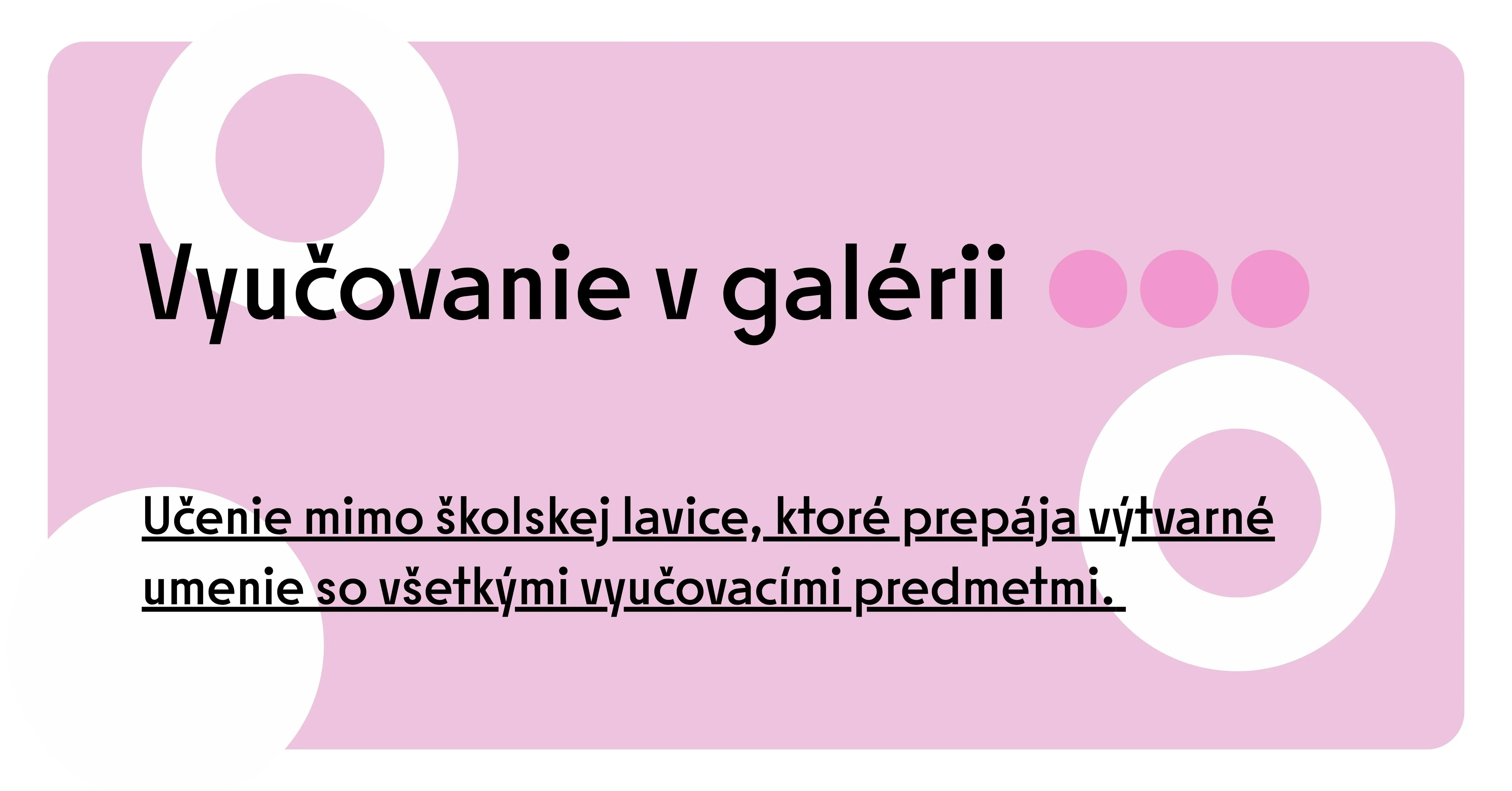 Vystavené dielo